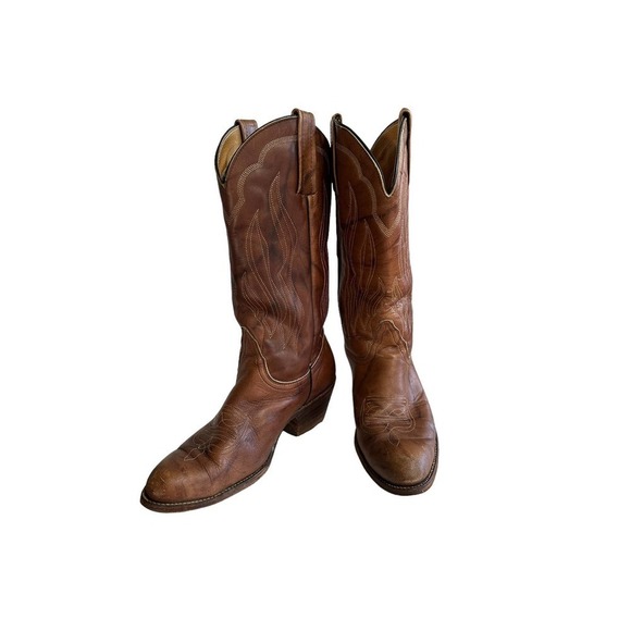 Frye 3849 Men’s Brown Leather Western Boots- sz 10 D main image 14